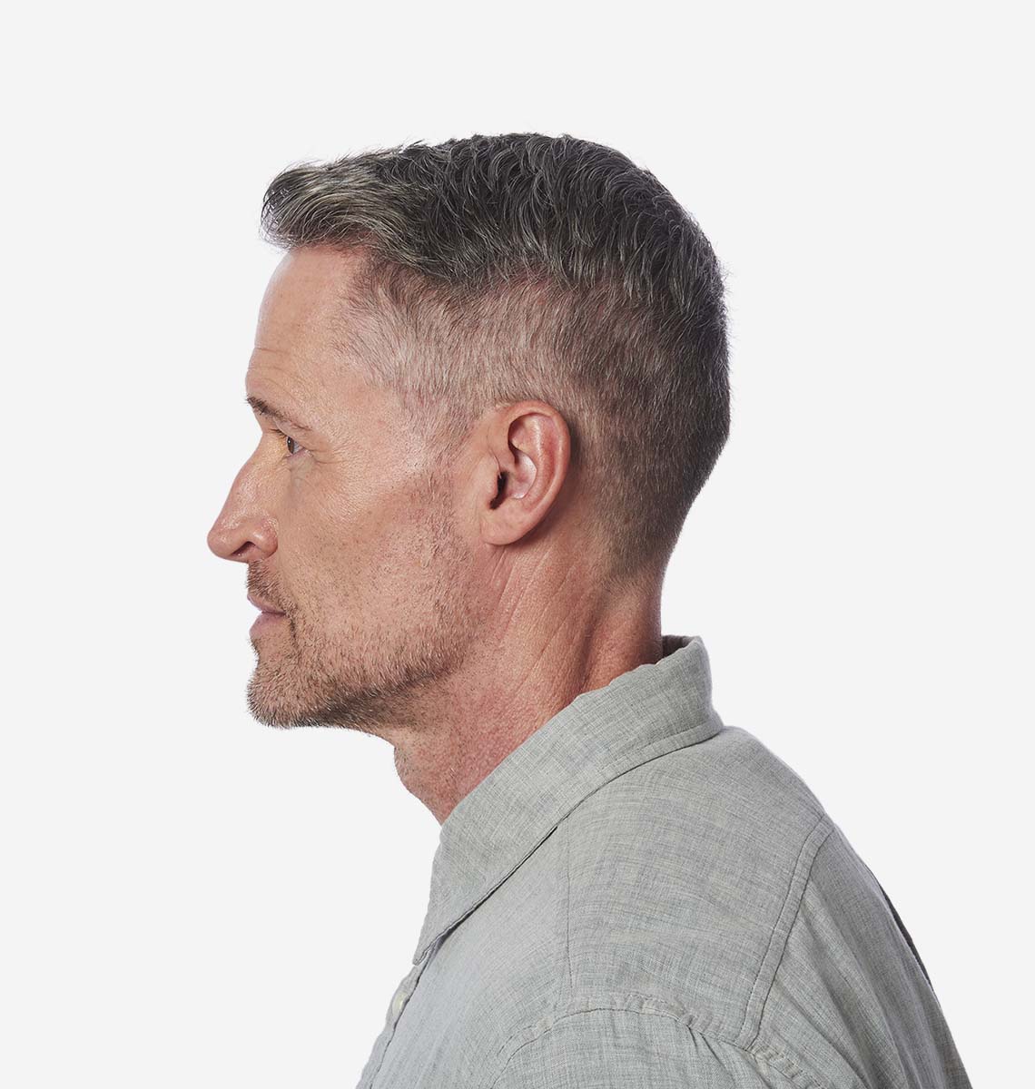 Contour à écouteur déporté rechargeable avec bobine téléphonique (RIC RT) et embout sur mesure en rotation